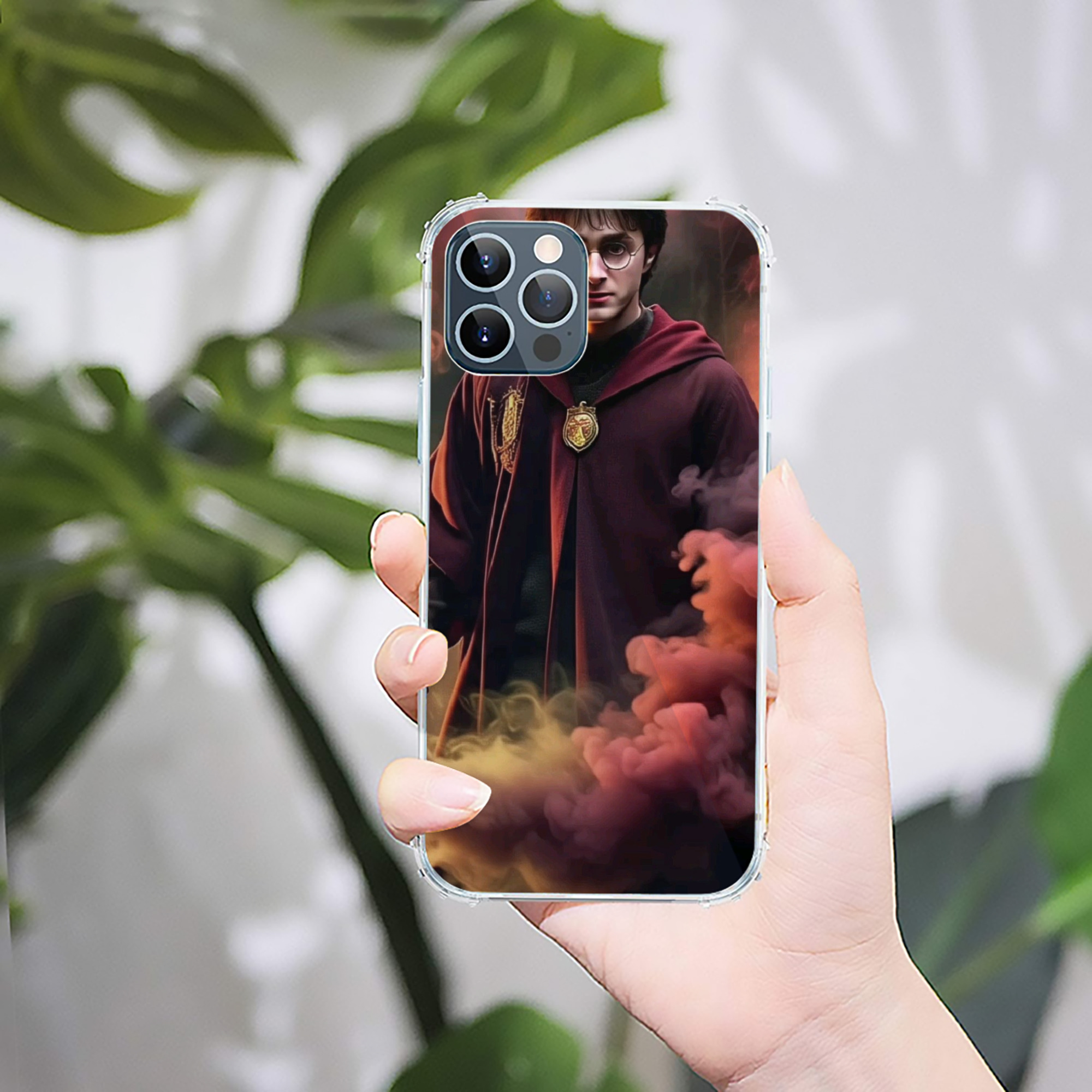 （画像用） Harry Potter ハリー・ポッターシリーズ 【iPhone 12シリーズ対応】透明スマホケース（クリアソフトケース）